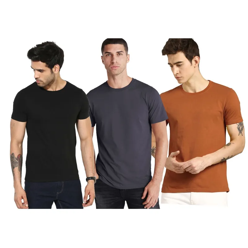 SWISS LORD - Pack 3 polos manga corta para hombre.