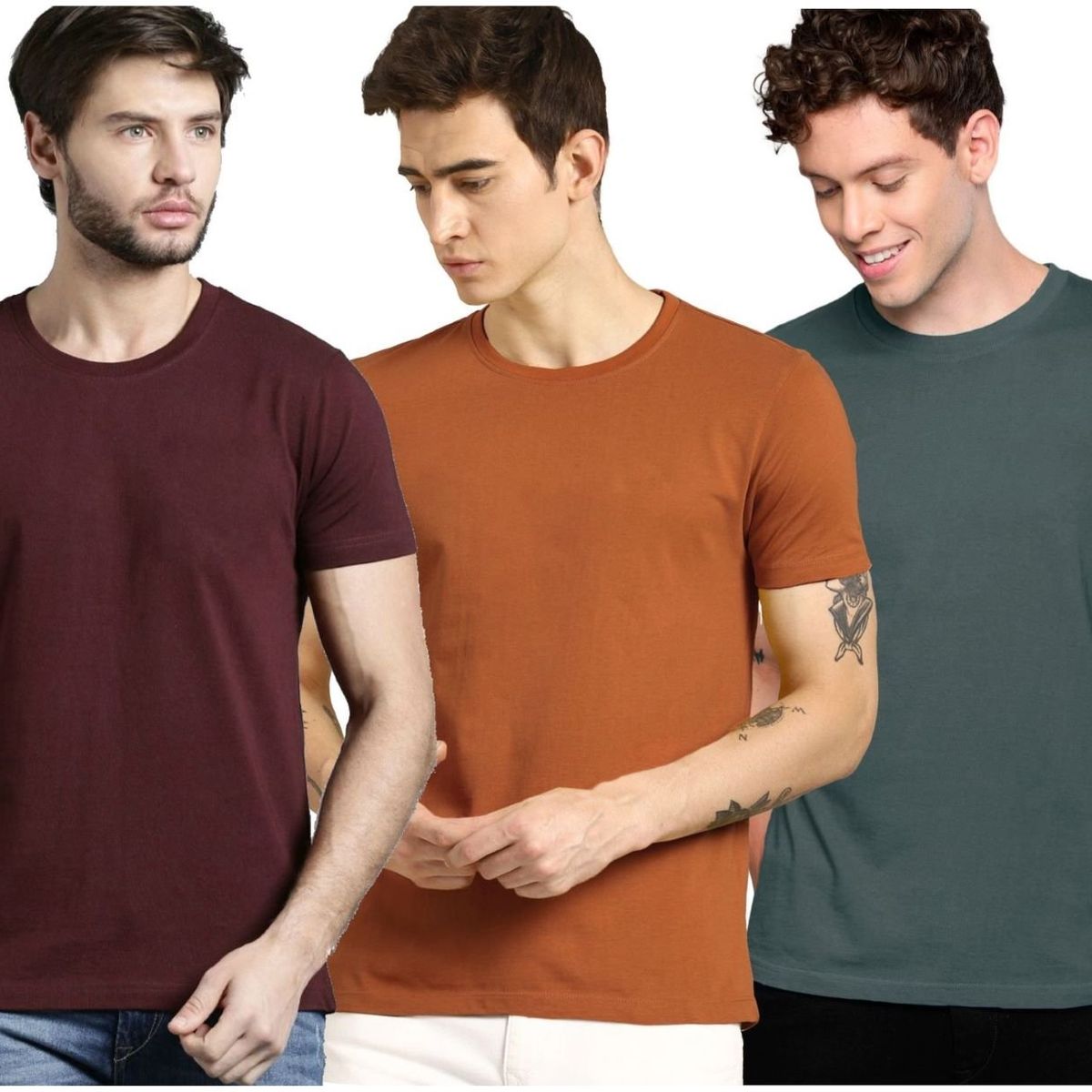 SWISS LORD - Pack 3 polos manga corta para hombre.