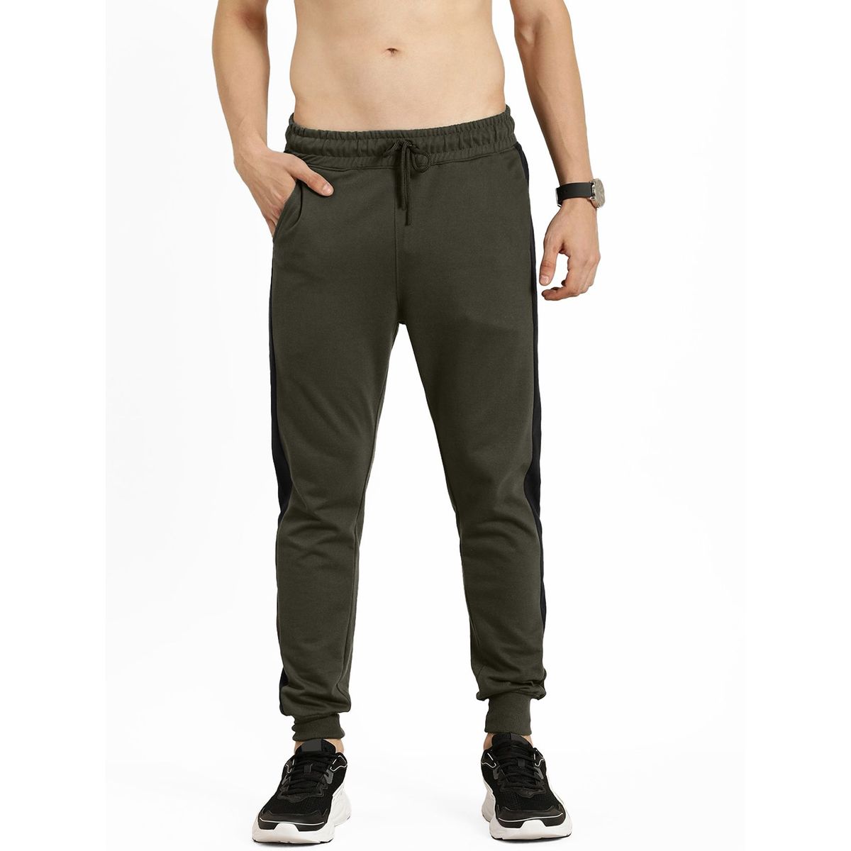 SWISS LORD - Jogger para Hombre olivo
