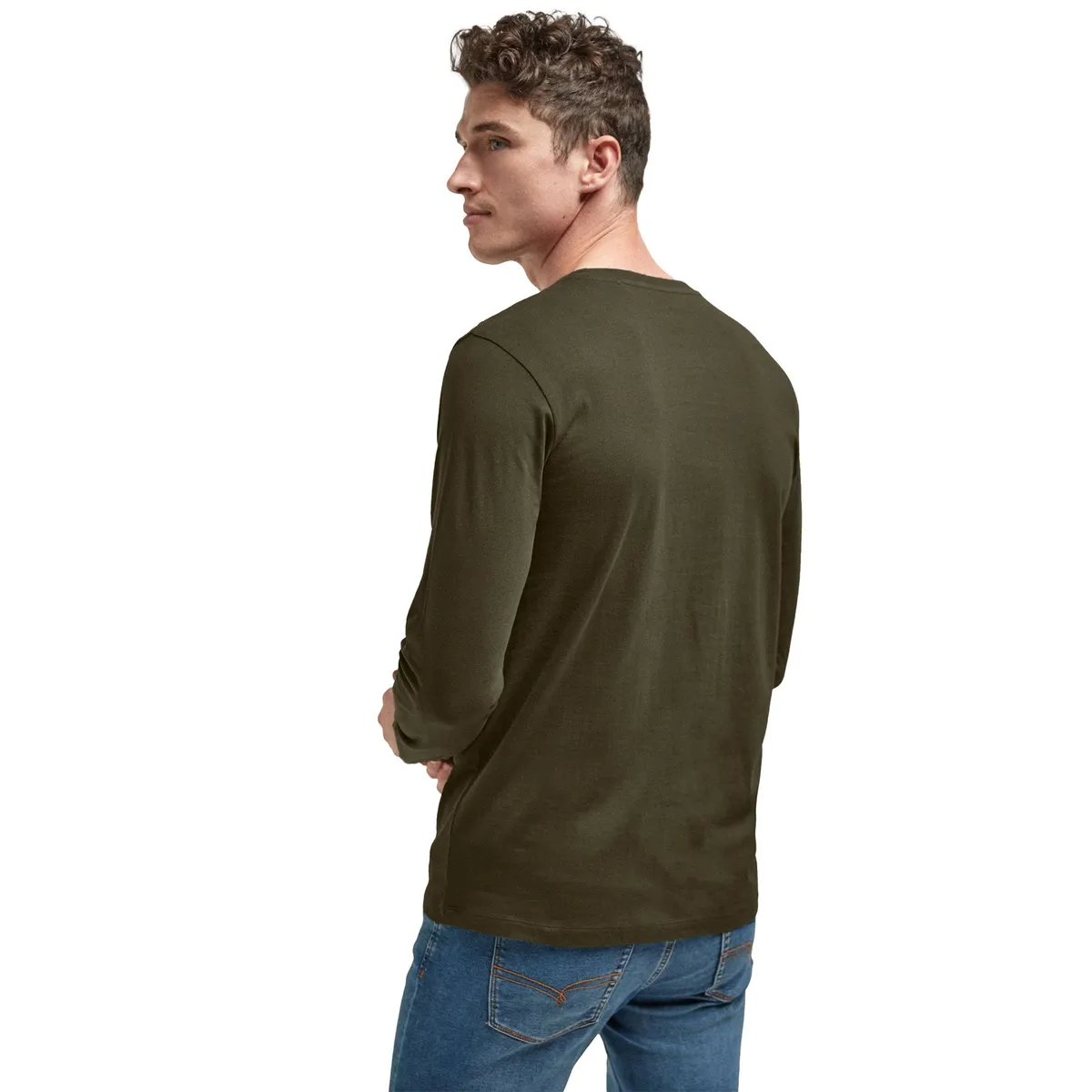 SWISS LORD - POLO MANGA LARGA - SWISS LORD - VERDE MILITAR