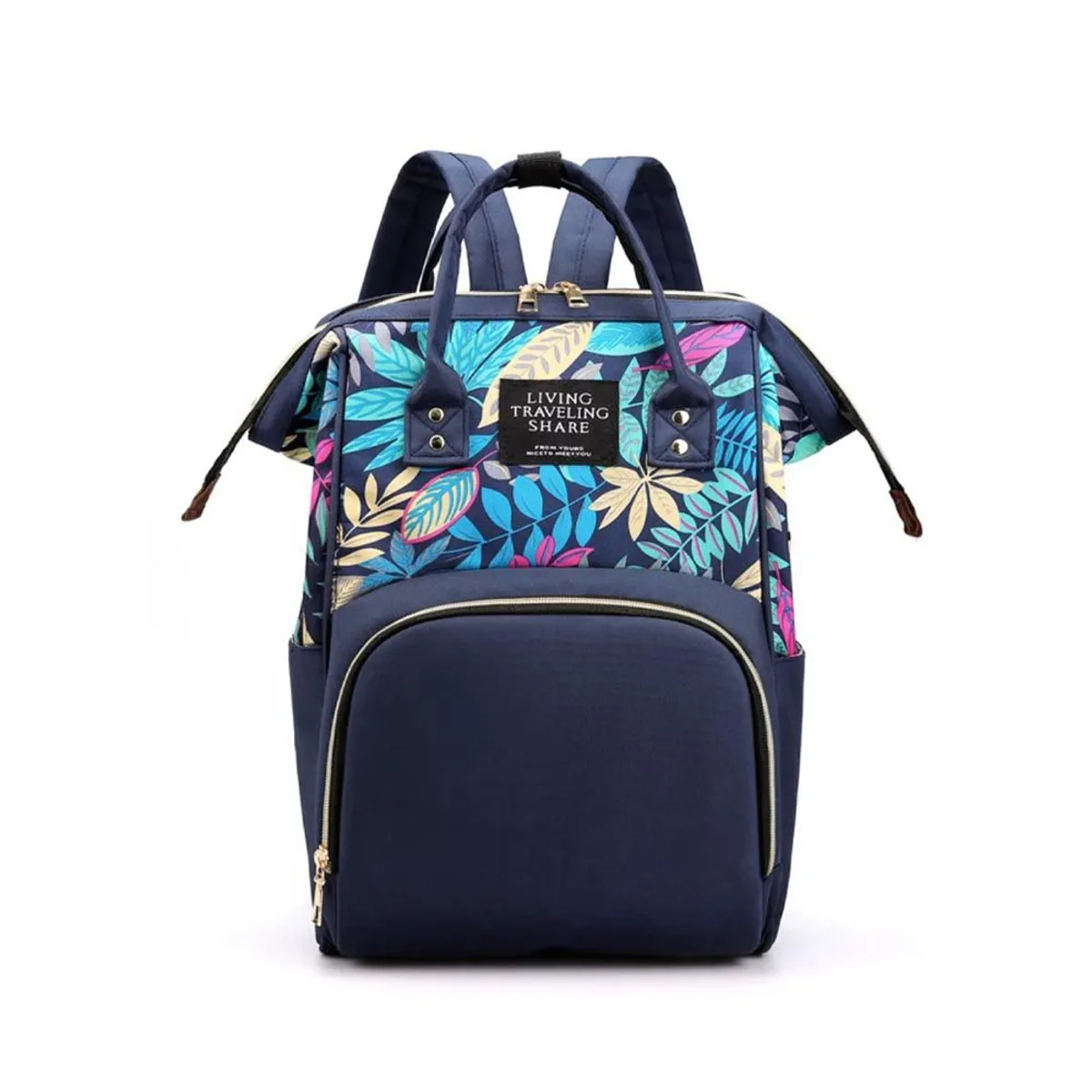 GENERICO - Mochila Pañalera Bolso De Maternidad Color Azul