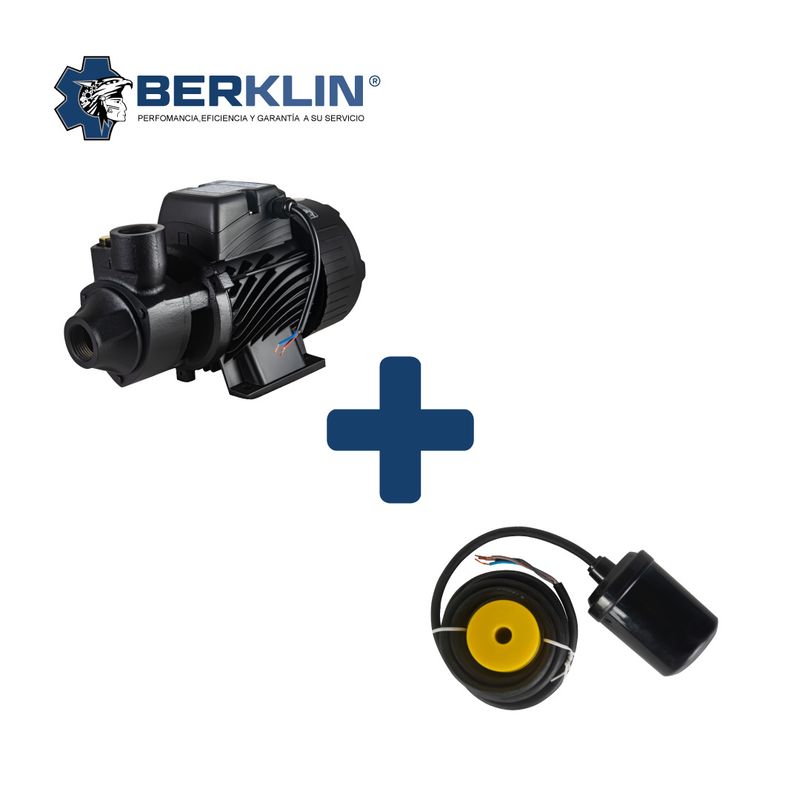 BERKLIN - BOMBA PERIFERICA DE 1 HP CON ELECTRONIVEL