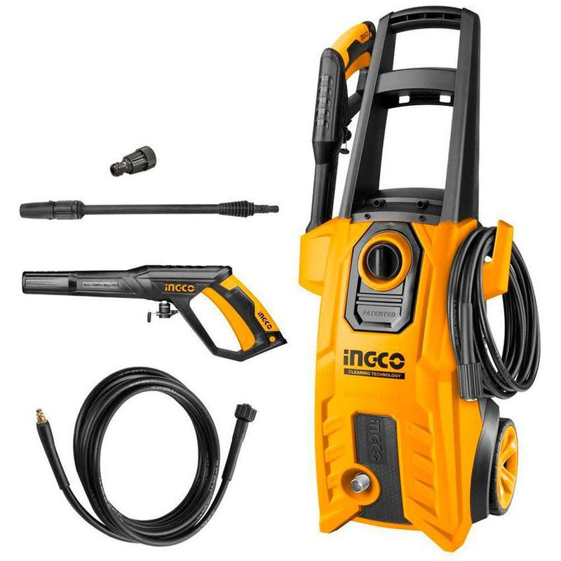 INGCO TOOLS - Hidrolavadora de Alta Presión Ingco HPWR18008 1800W 150 Bar