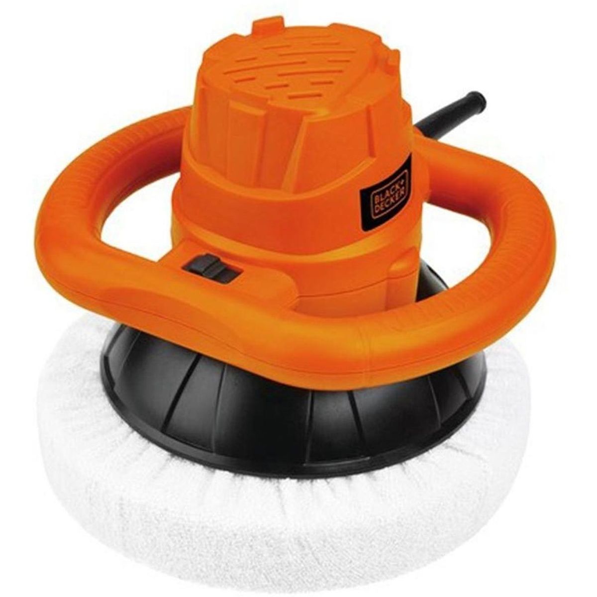 BLACK+DECKER - Pulidora Orbital  10" Black Decker KP12K-B2 120W + 3 Bonetes.