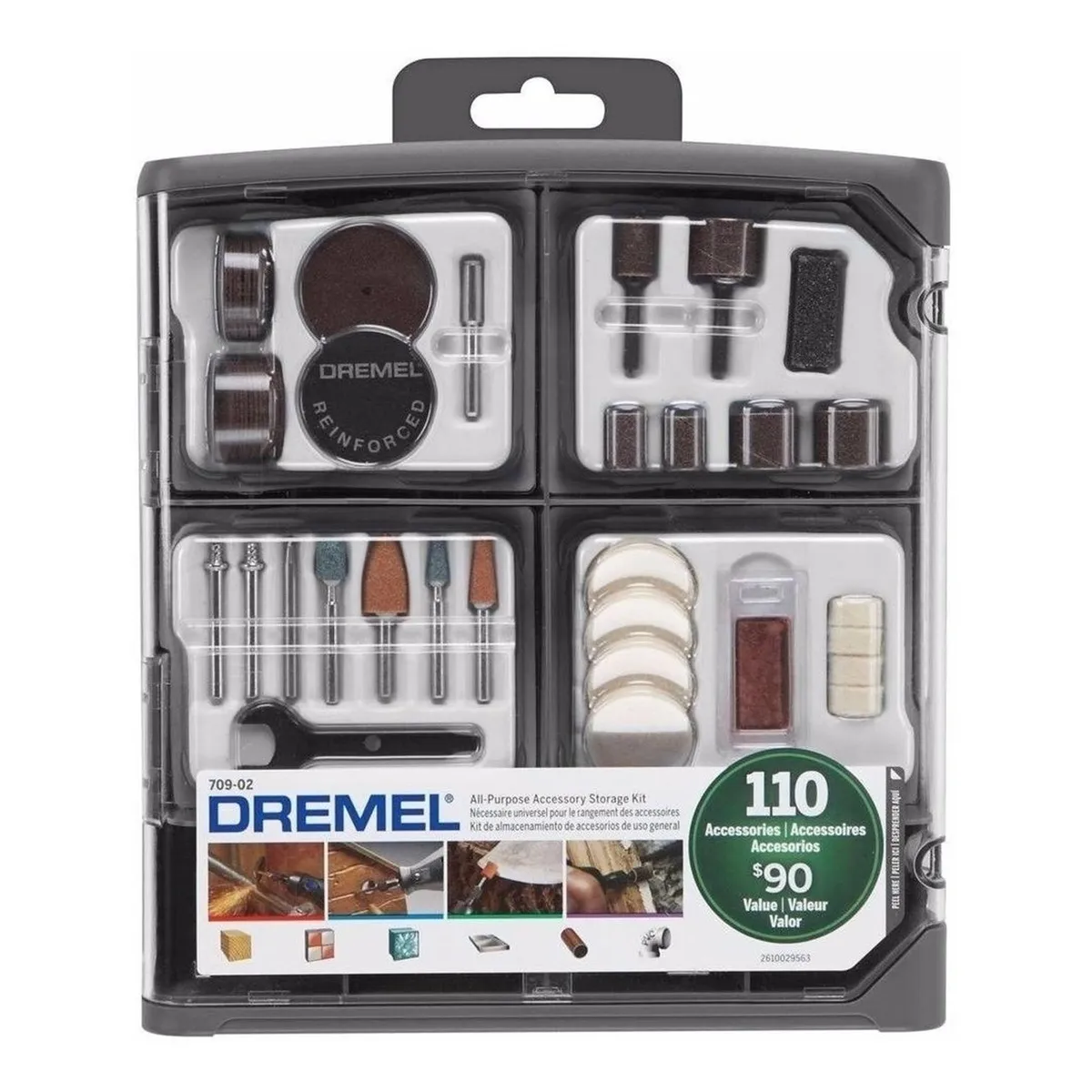 DREMEL - Kit 110 Accesorios Multiusos Dremel 709