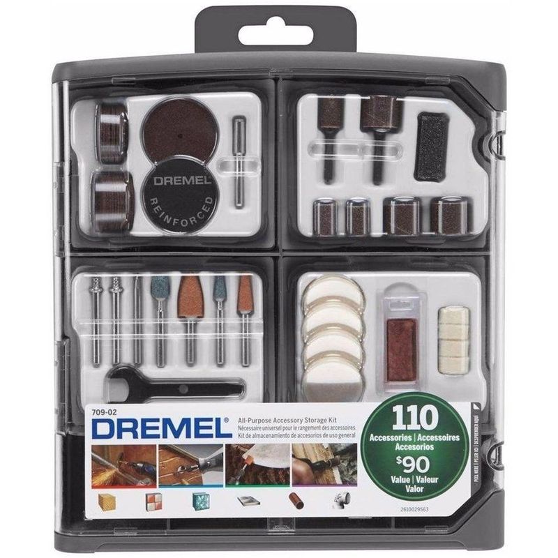 DREMEL - Kit 110 accesorios dremel 709 multiusos