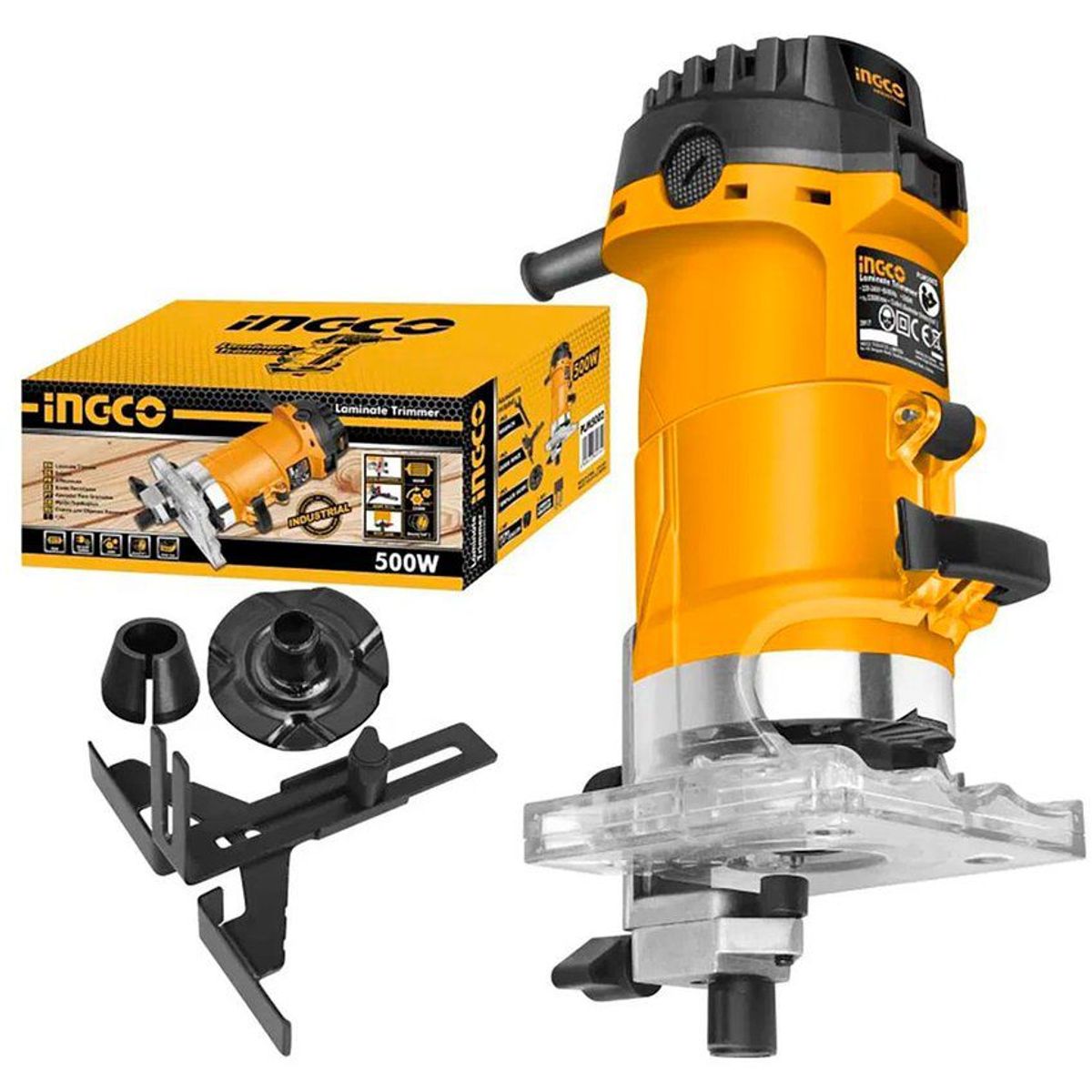 INGCO TOOLS - Ruteadora Fresadora  1/4" Ingco PLM5002 Industrial 500w 6mm