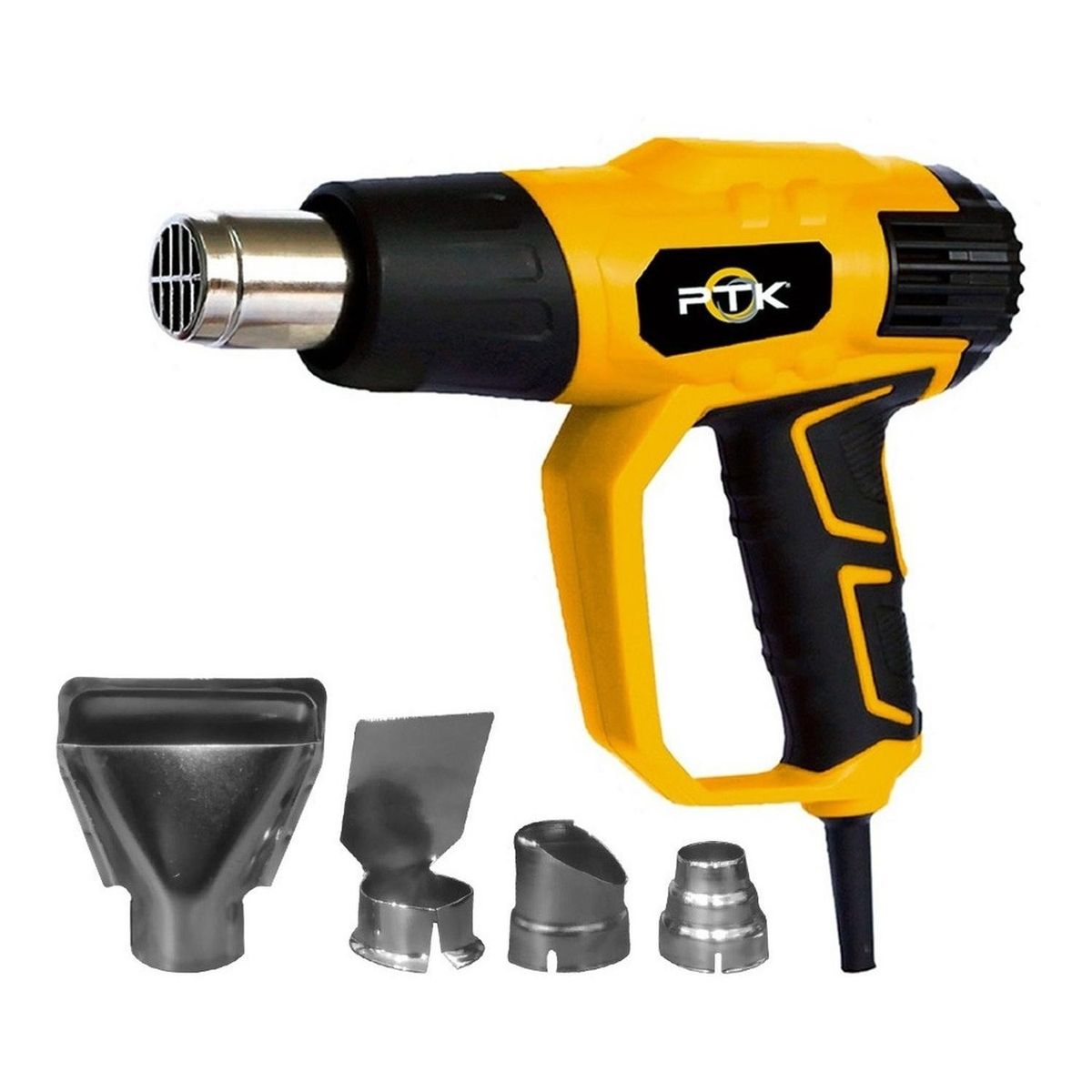 PTK - Pistola de Calor PTK PISC-2000 350°-550º 2000W Inc Boquillas