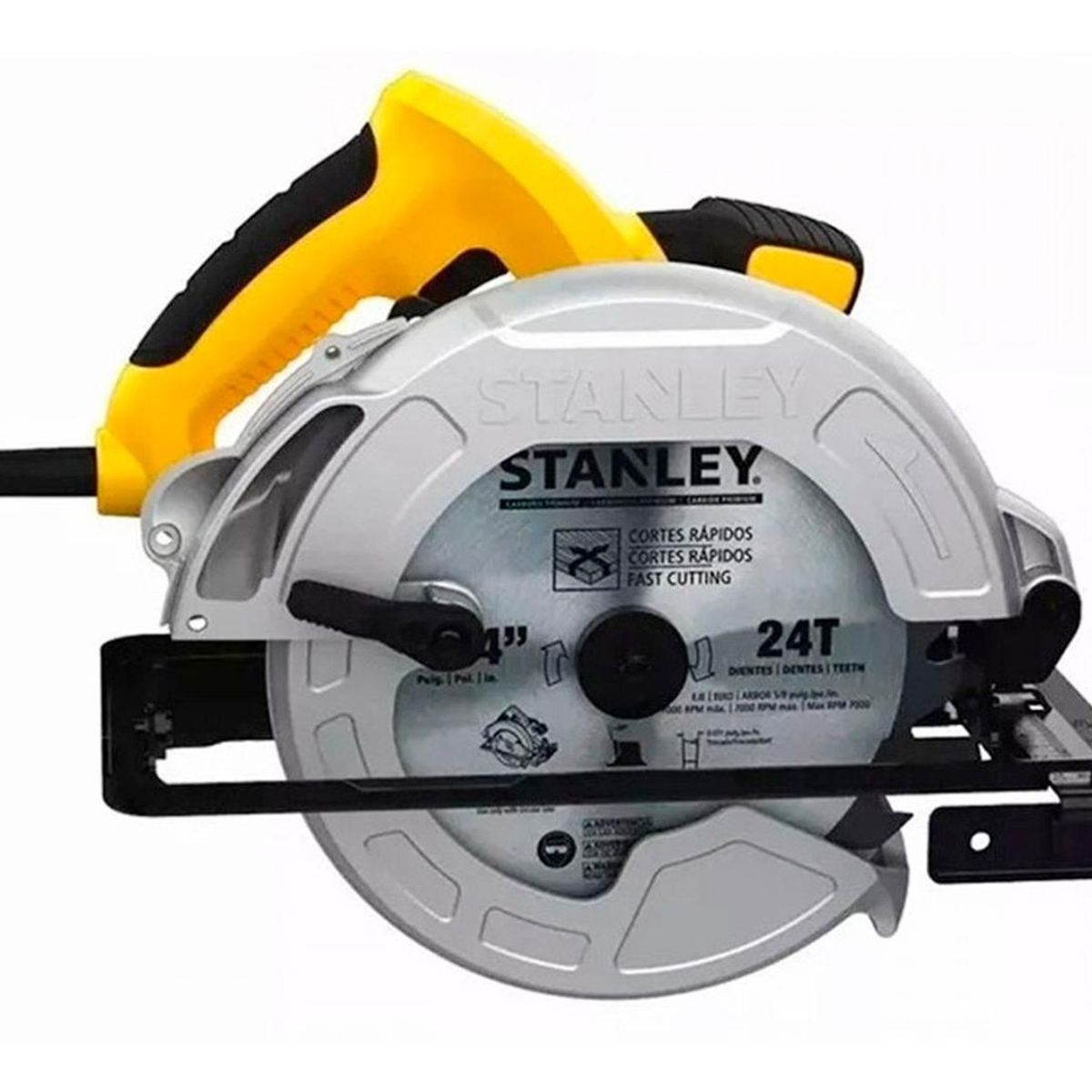 STANLEY - Sierra circular stanley sc16d2 7-1/4" + 2 discos de sierra
