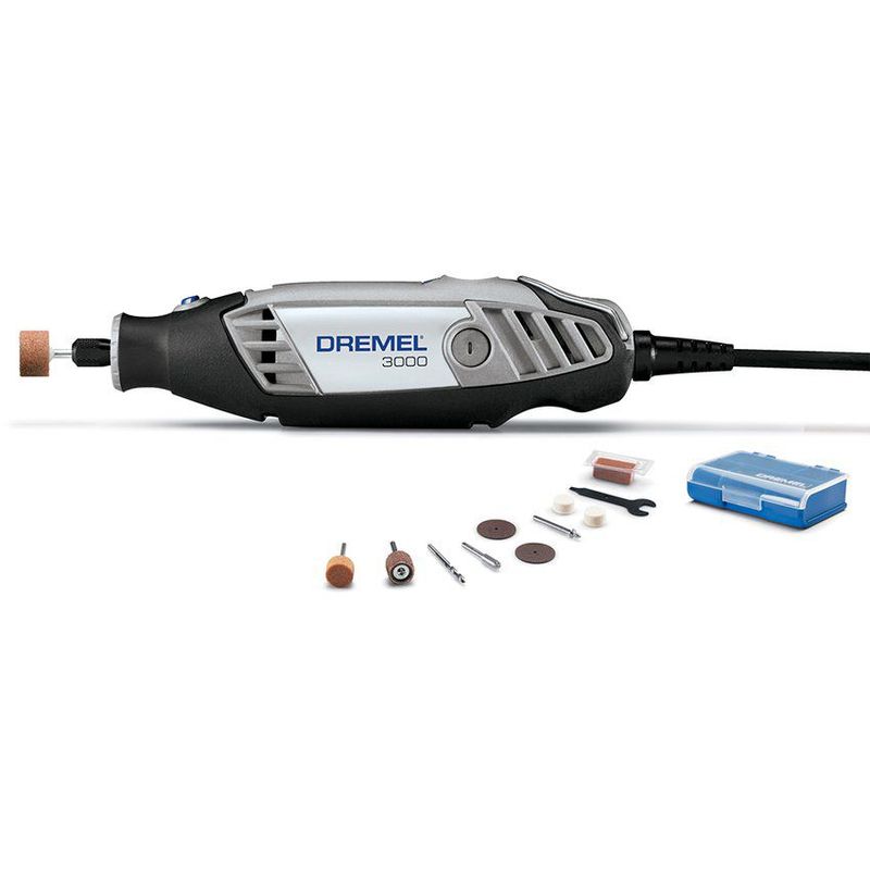 DREMEL - Dremel multiherramienta 3000 + kit 10 accesorios