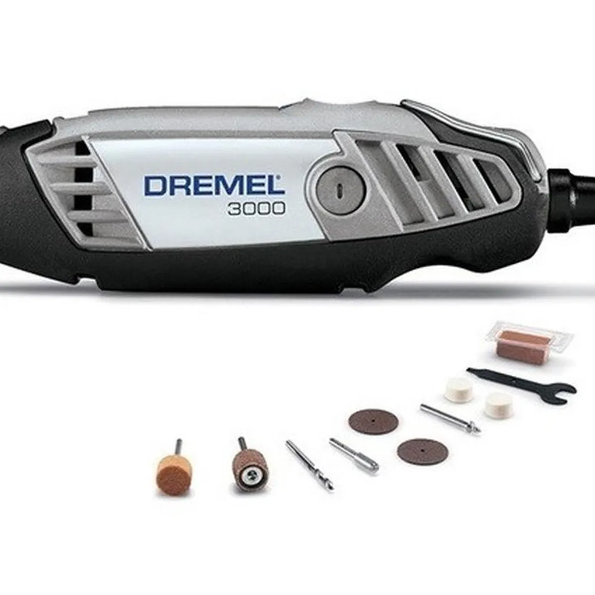 DREMEL - Dremel multiherramienta 3000 + kit 10 accesorios