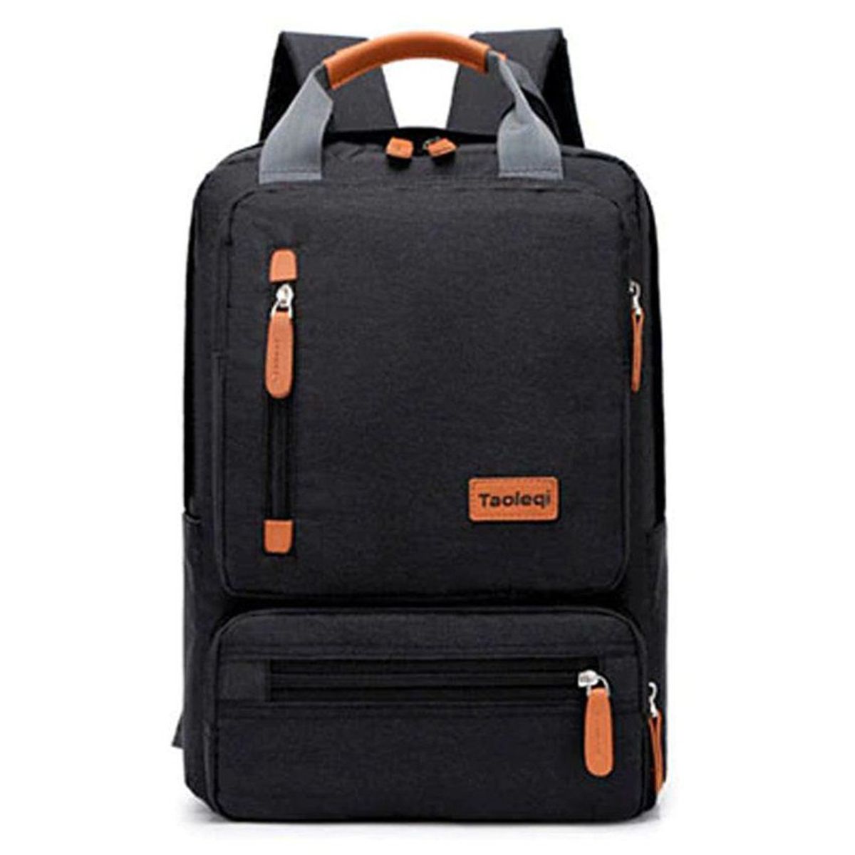 OEM - Mochila Vintage Laptop Notebook Casual Impermeable BP25 - Negro
