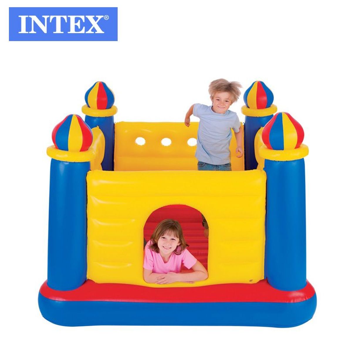INTEX - Intex - Saltarín Castillo Corral Inflable Para Niños Y Niñas