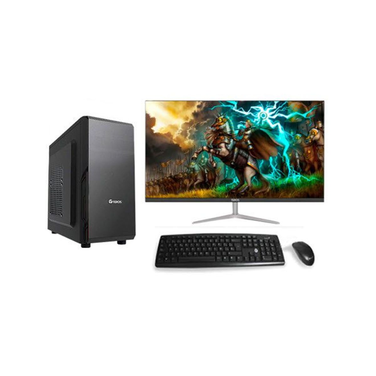 INTEL - Computadora Core i3  34ghz  Monitor 22 FullHD 8GB SSD 480GB