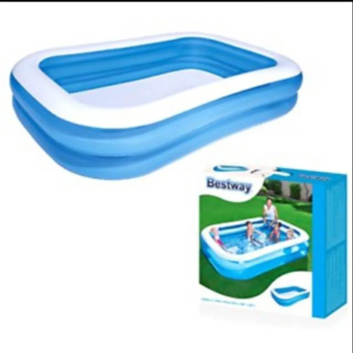 BESTWAY - Piscina Inflable 262x175x51 CM - BESTWAY