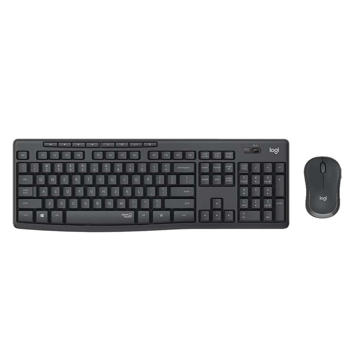 LOGITECH - Teclado Logitech  Mouse Mk295 Wireless Usb Black