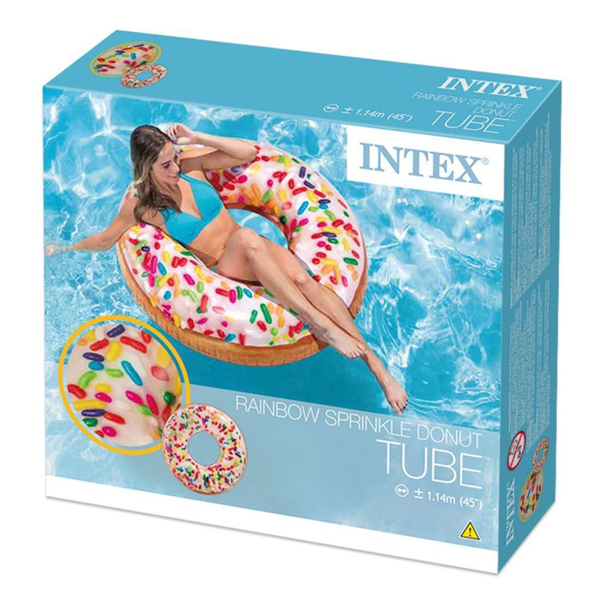 INTEX - Flotador inflable montable modelo dona - INTEX