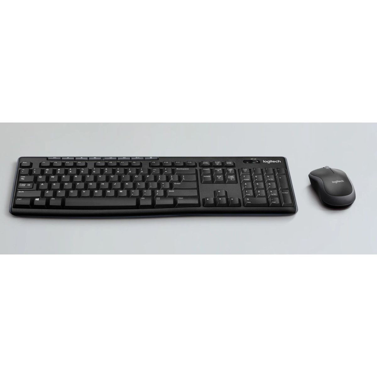 LOGITECH - Teclado Logitech + Mouse Mk270 Wireless Usb Black