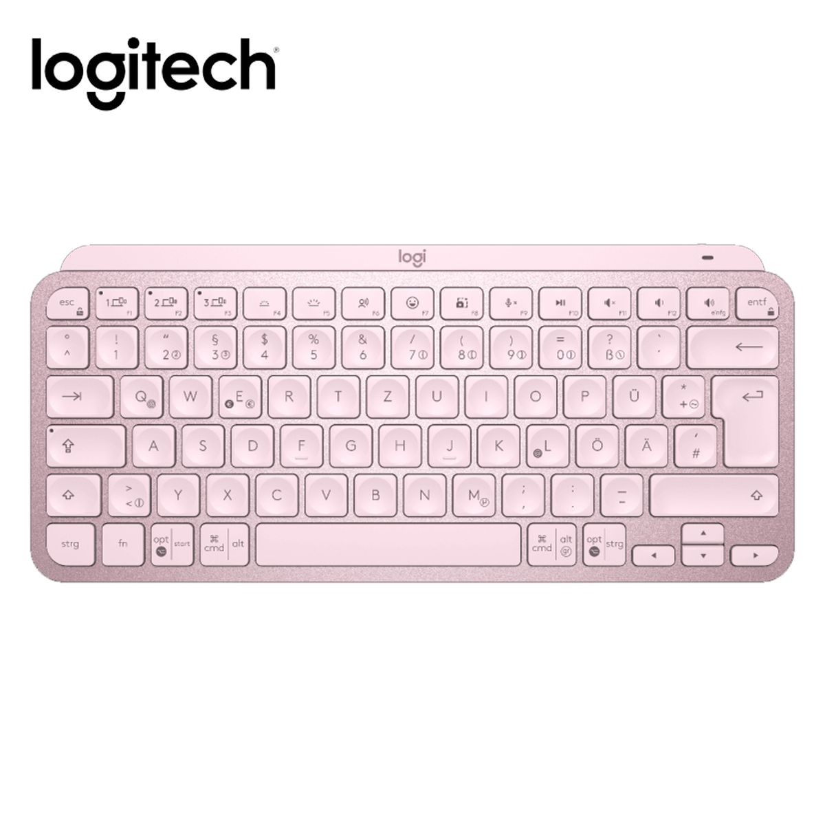 LOGITECH - Teclado Logitech Mx Keys Mini Bt Iluminado Rose