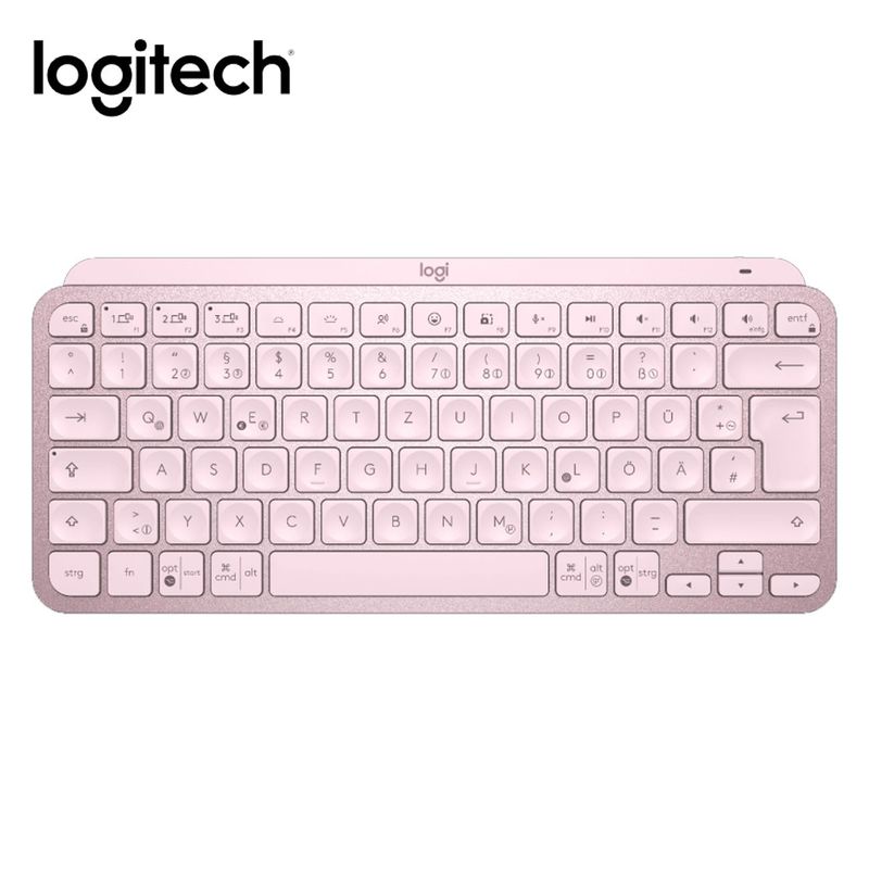 LOGITECH - Teclado Logitech Mx Keys Mini Bt Iluminado Rose