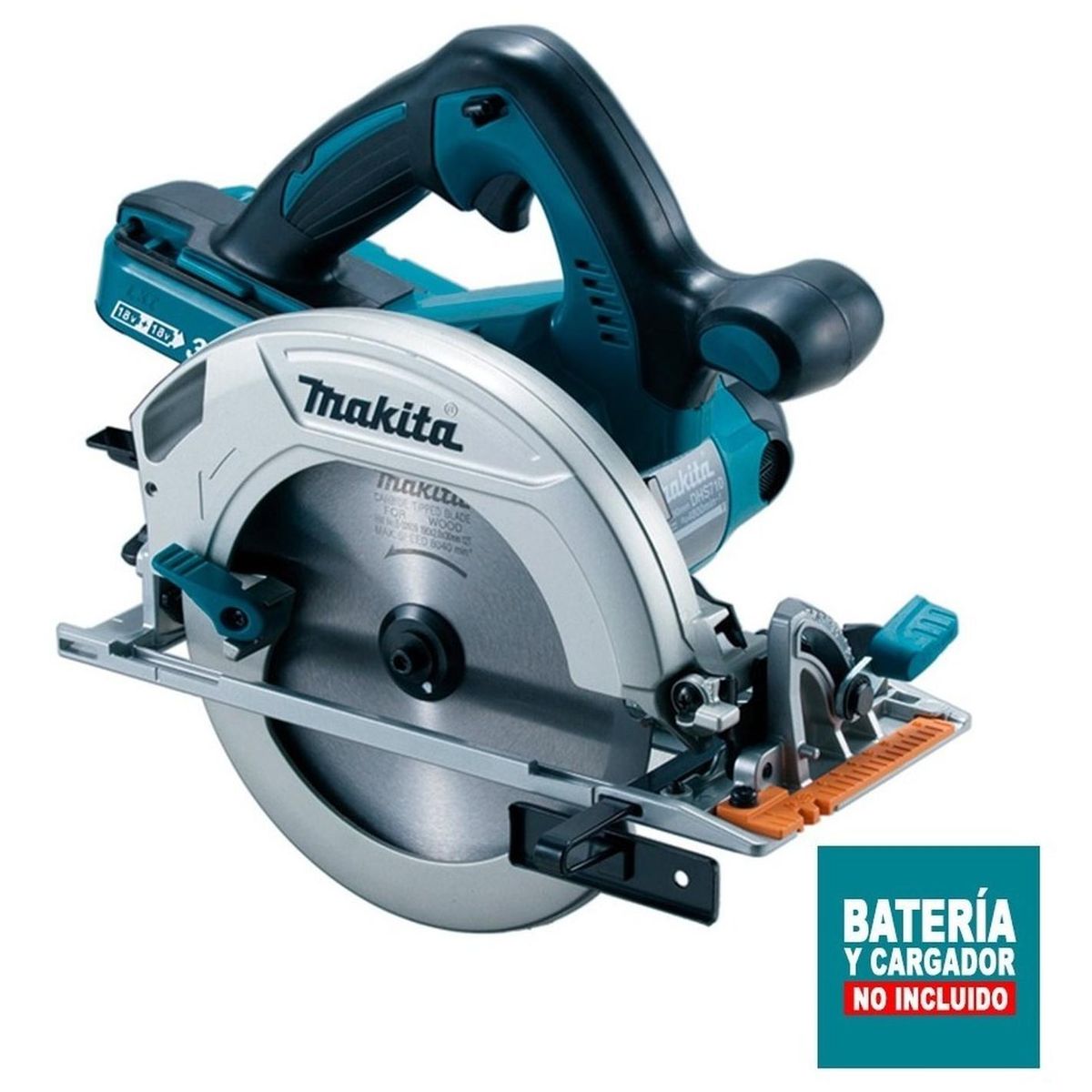MAKITA - Makita sierra circular 7 1/2" 18vx2 5100 rpm sinbat