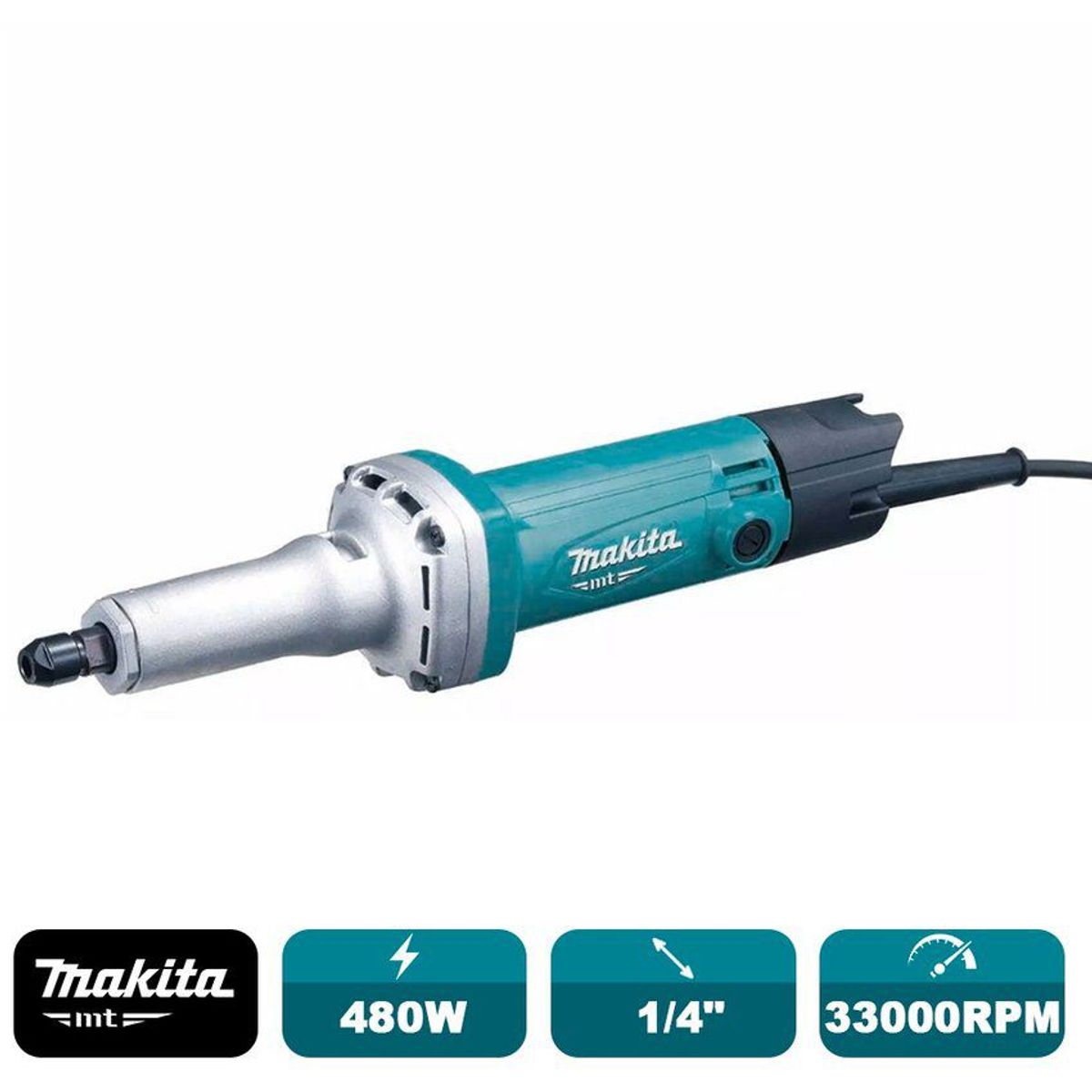 MAKITA - Turbina Rectificadora Makita MT M9100B 480W  1/4” Profesional