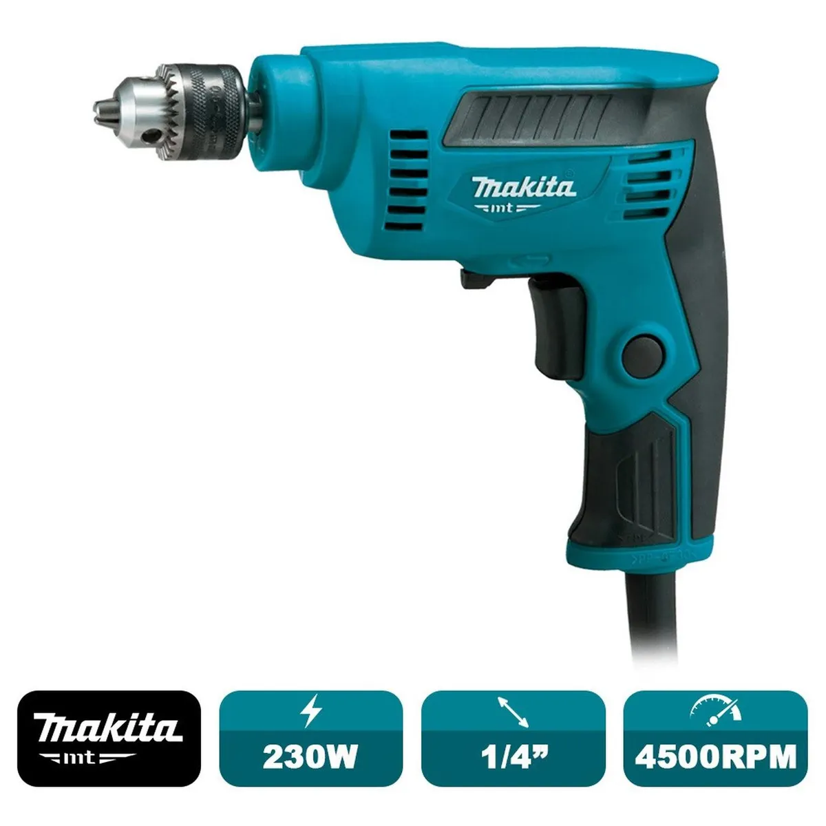 MAKITA - Taladro rotación makita mt 1/4"  230w 4500rpm