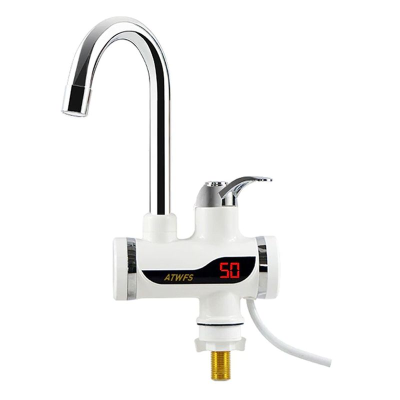 BUYPAL - Caño Grifo Eléctrico Calentador Agua Instantáneo