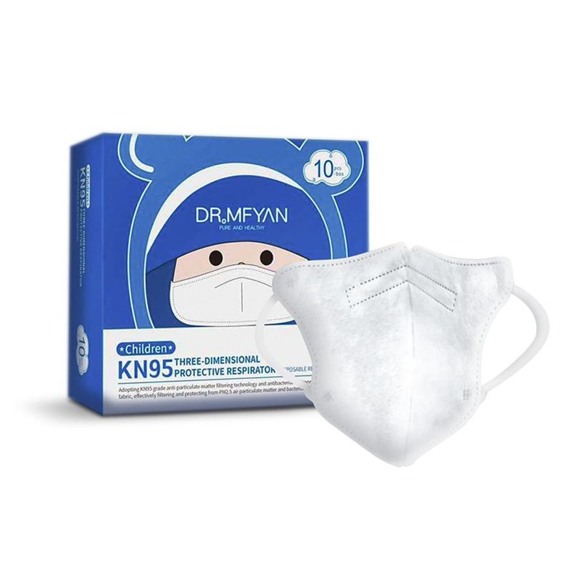 GENERICO - Mascarilla KN95 KIDS  (Caja x 10 unds).
