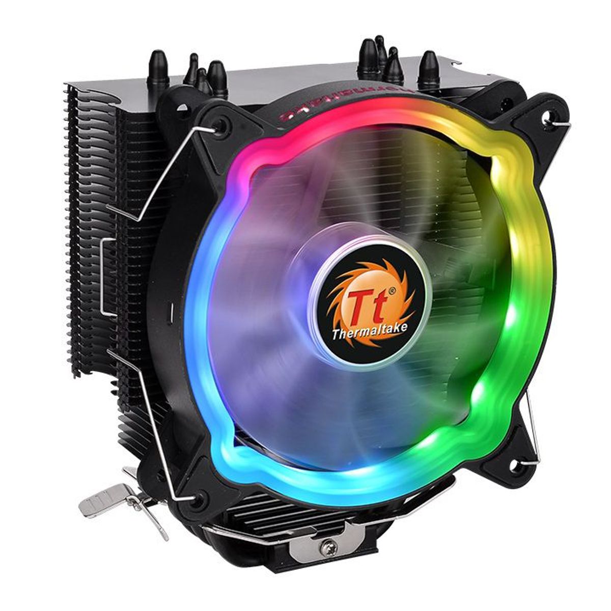 THERMALTAKE - Cooler ventilador CPU  Thermaltake UX200 ARGB para  AMD - Intel