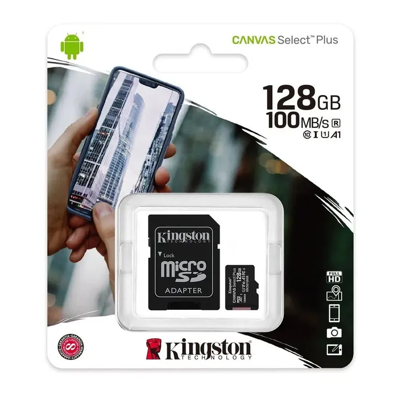 KINGSTON - MEMORIA MICRO SD 128GB KINGSTON