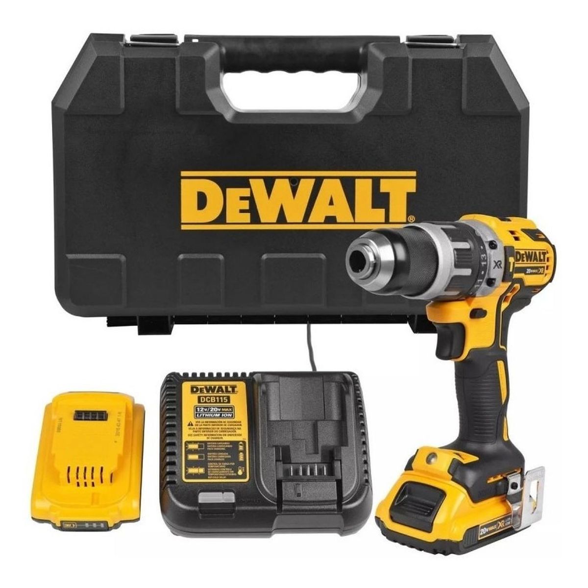 DEWALT - Taladro Percutor 1/2" 20 V Xr 2000 Rpm Dewalt DCD796D2-B2