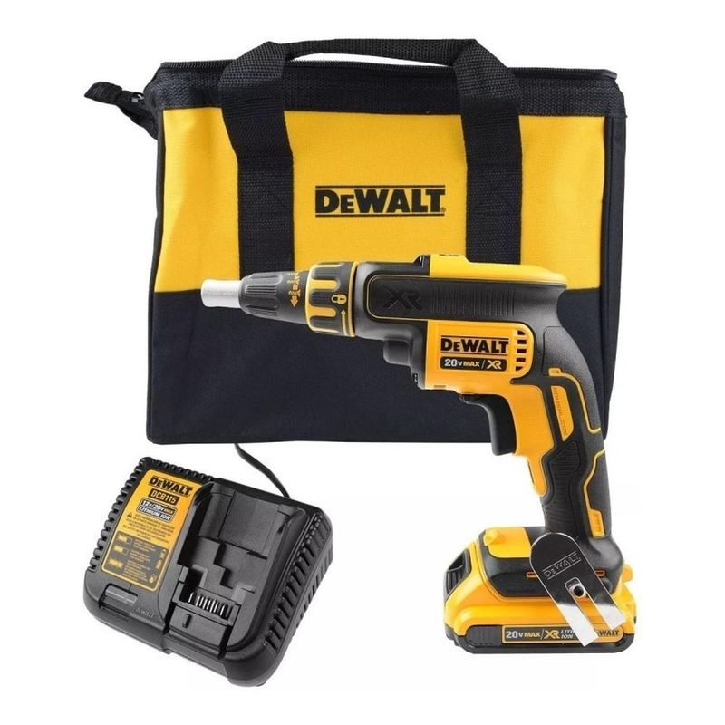 DEWALT - Atornillador para Drywall 1/4" 20 V Xr 30 Nm Dewalt DCF620D2-B2