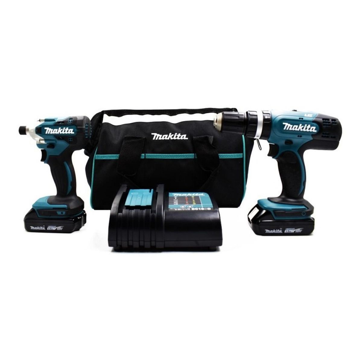 MAKITA - Taladro 1/2 Y Atornillador Impacto 18v Dlx2336syx Makita