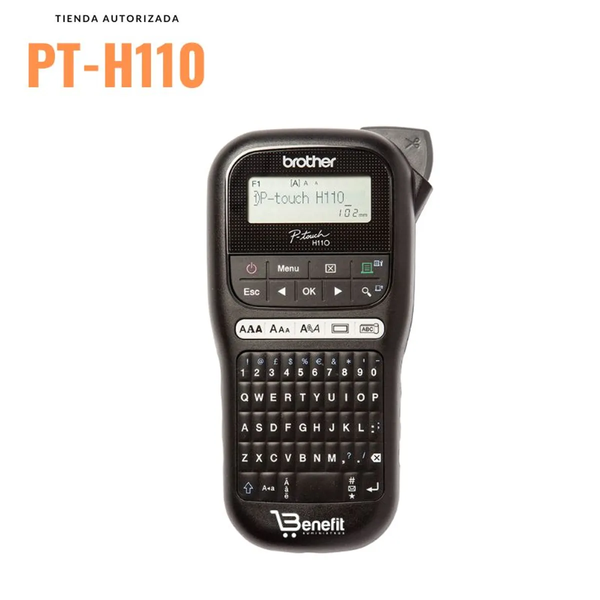 BROTHER - ROTULADORA BROTHER  PT-H110  Portátil   P-TOUCH NEGRO