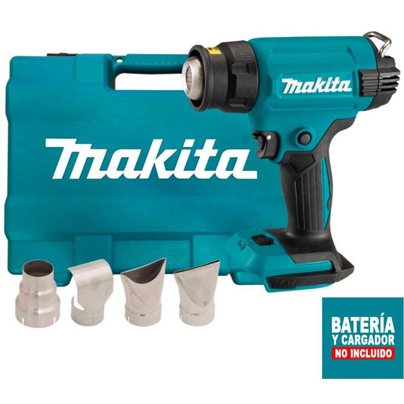 MAKITA - Pistola de calor makita dhg181zk lxt 18v 550°c 2 vel sin bat