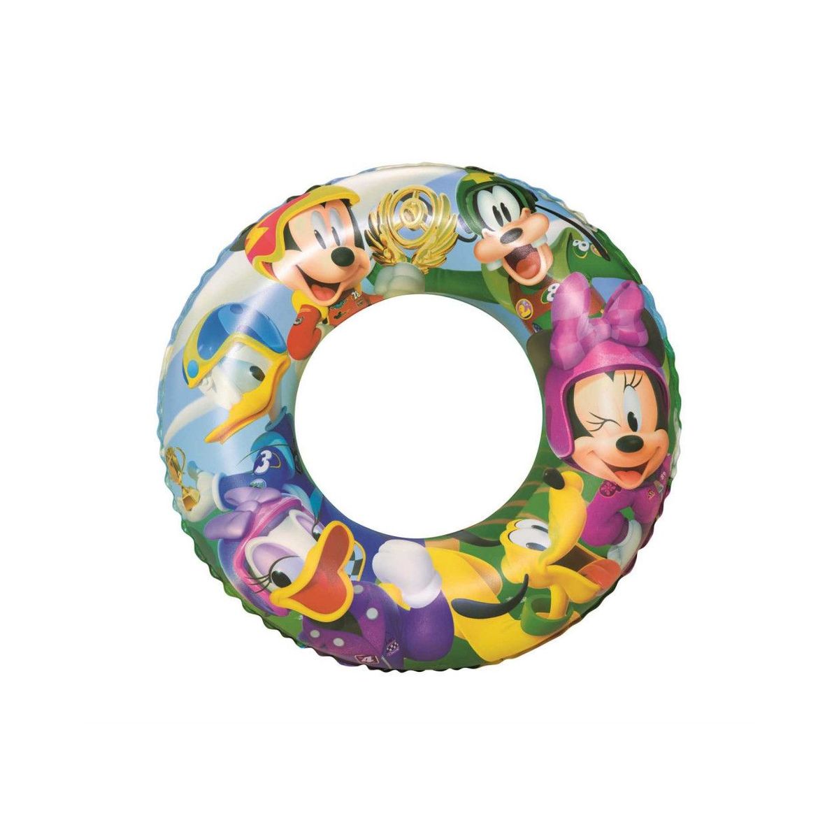 BESTWAY - Flotador redondo Multicolor con Válvula Inflado Fácil -