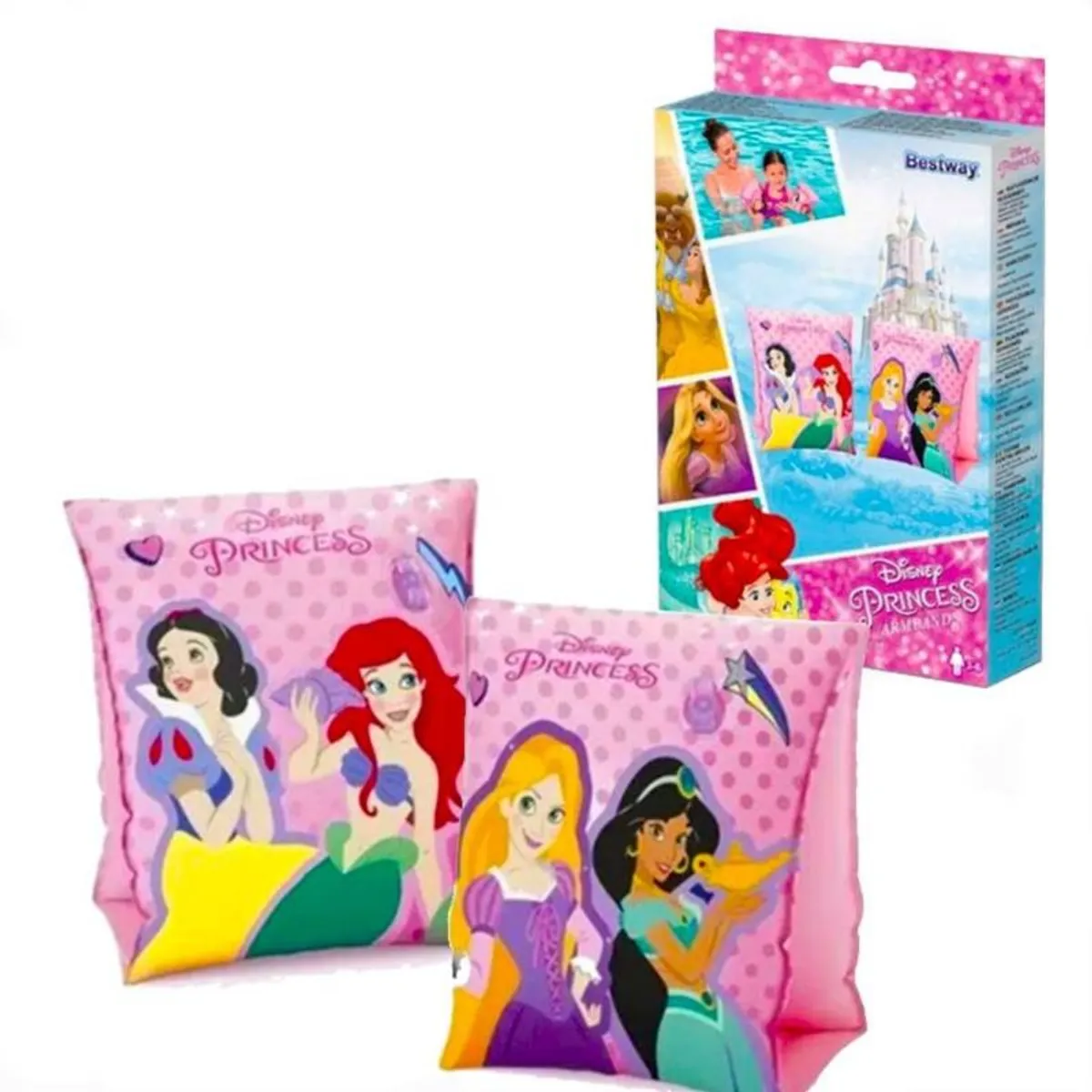 BESTWAY - Flotador para brazos Multicolor de Inflado Fácil - Bestway