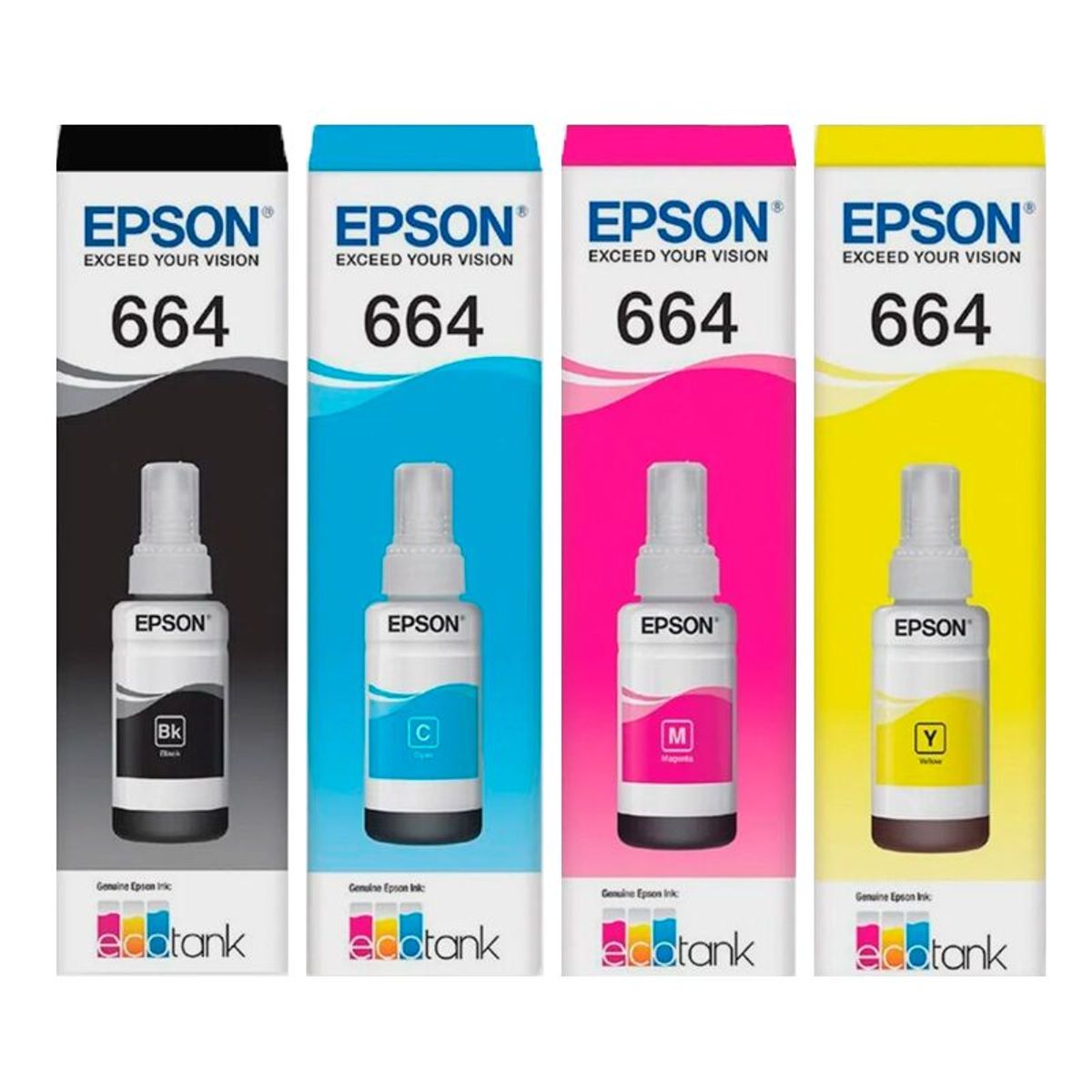 EPSON - Pack de tintas T664 Epson Originales