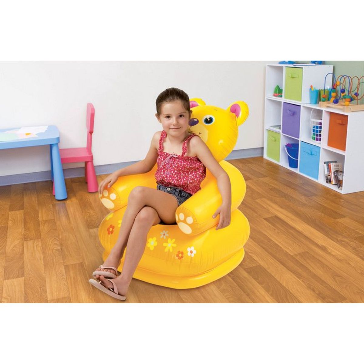 INTEX - Silla inflable modelo Oso-Tigre Comoda-Intex