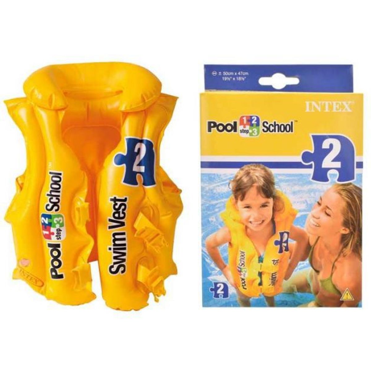 INTEX - Chaleco flotador Salvavidas - Intex