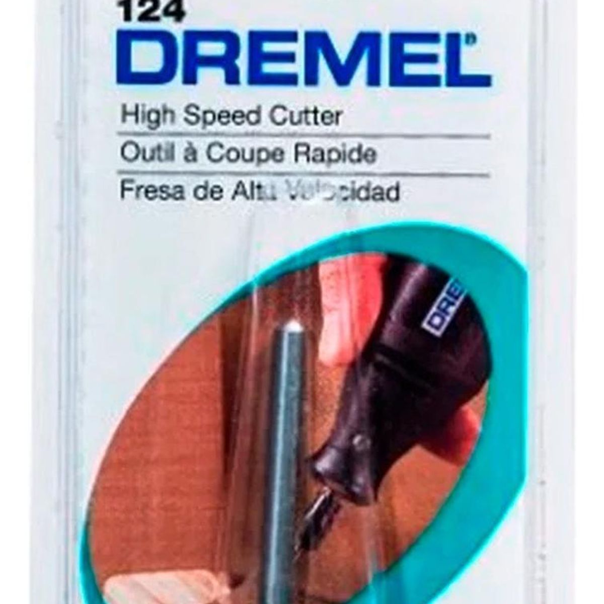 DREMEL - Fresa Alta Velocidad Cónica 5/16" Dremel 124