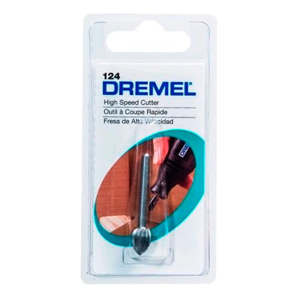DREMEL - Fresa Alta Velocidad Cónica 5/16" Dremel 124