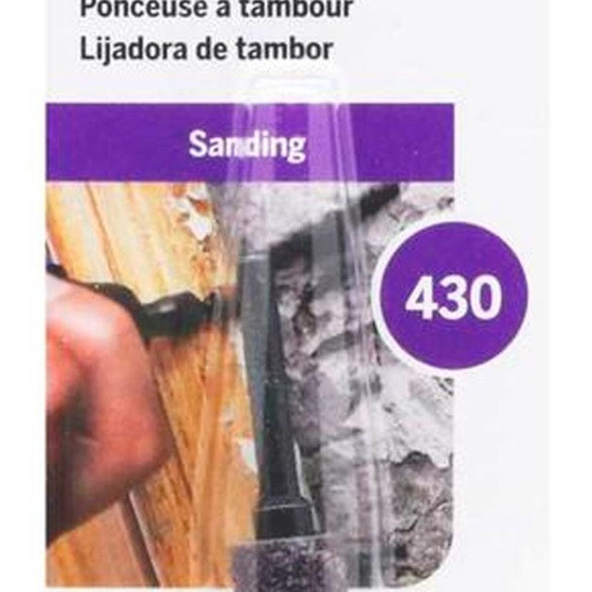 DREMEL - Vástago Portalija + Banda de Lija 1/4 Grano 60 Dremel 430