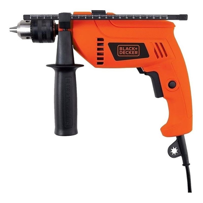 BLACK+DECKER - Taladro Percutor 1/2" 650W 3000 rpm Black + Decker HD650-B2.