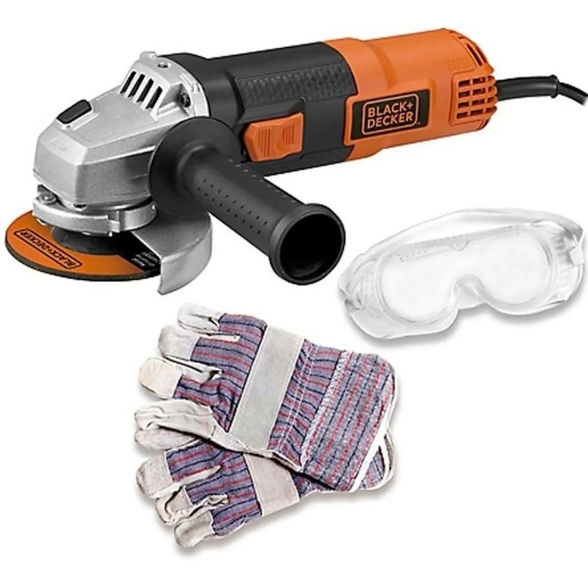 BLACK+DECKER - Amoladora Esmeril Angular 4-1/2 820w G720k-b2c Black+decker