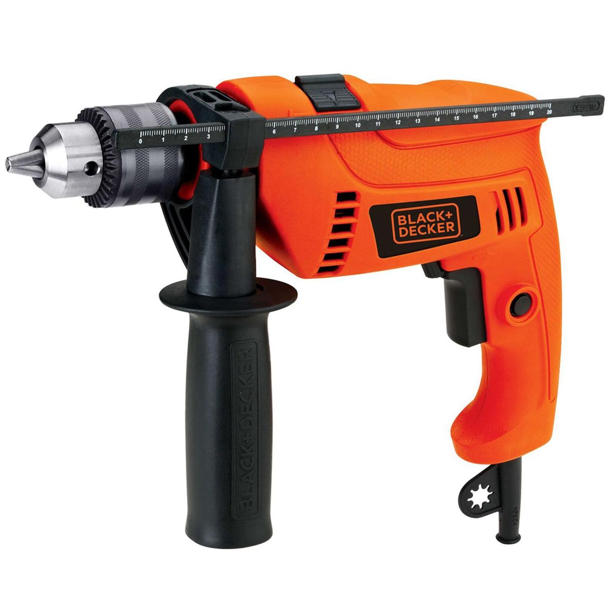 BLACK+DECKER - Taladro Percutor 1/2" 550 W 2800 Rpm Black + Decker HD555-B2.