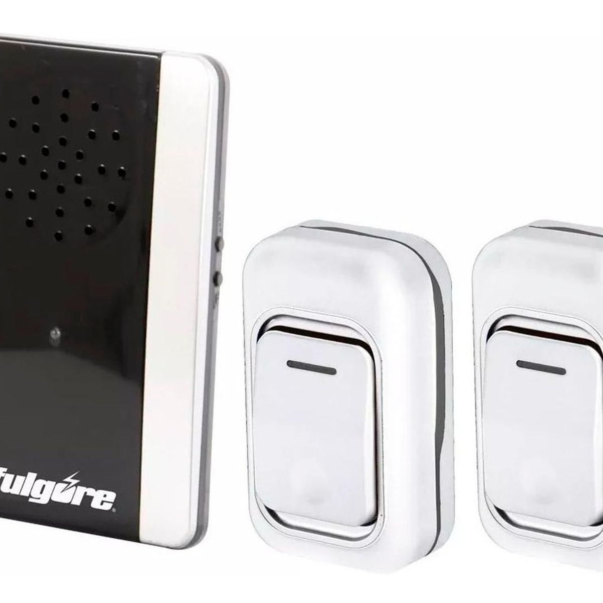 FULGORE - Timbre Inalámbrico 2 Controles y 1 Campana 25 Melodías Fulgore FU1013