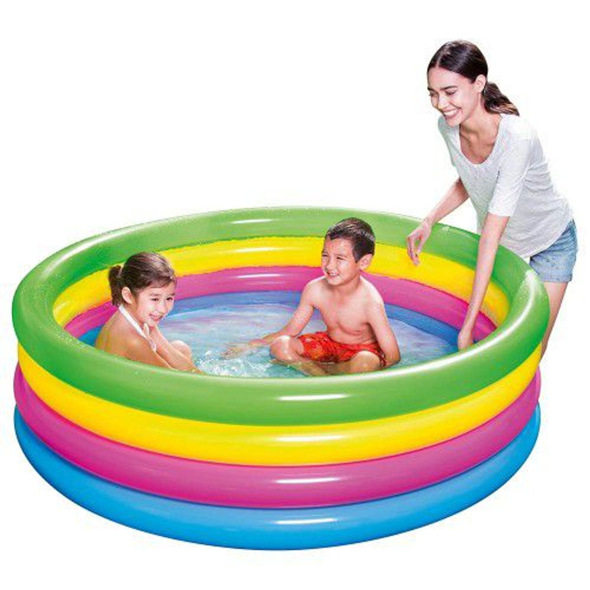 BESTWAY - Piscina inflable Multicolor 157x46 CM - BESTWAY