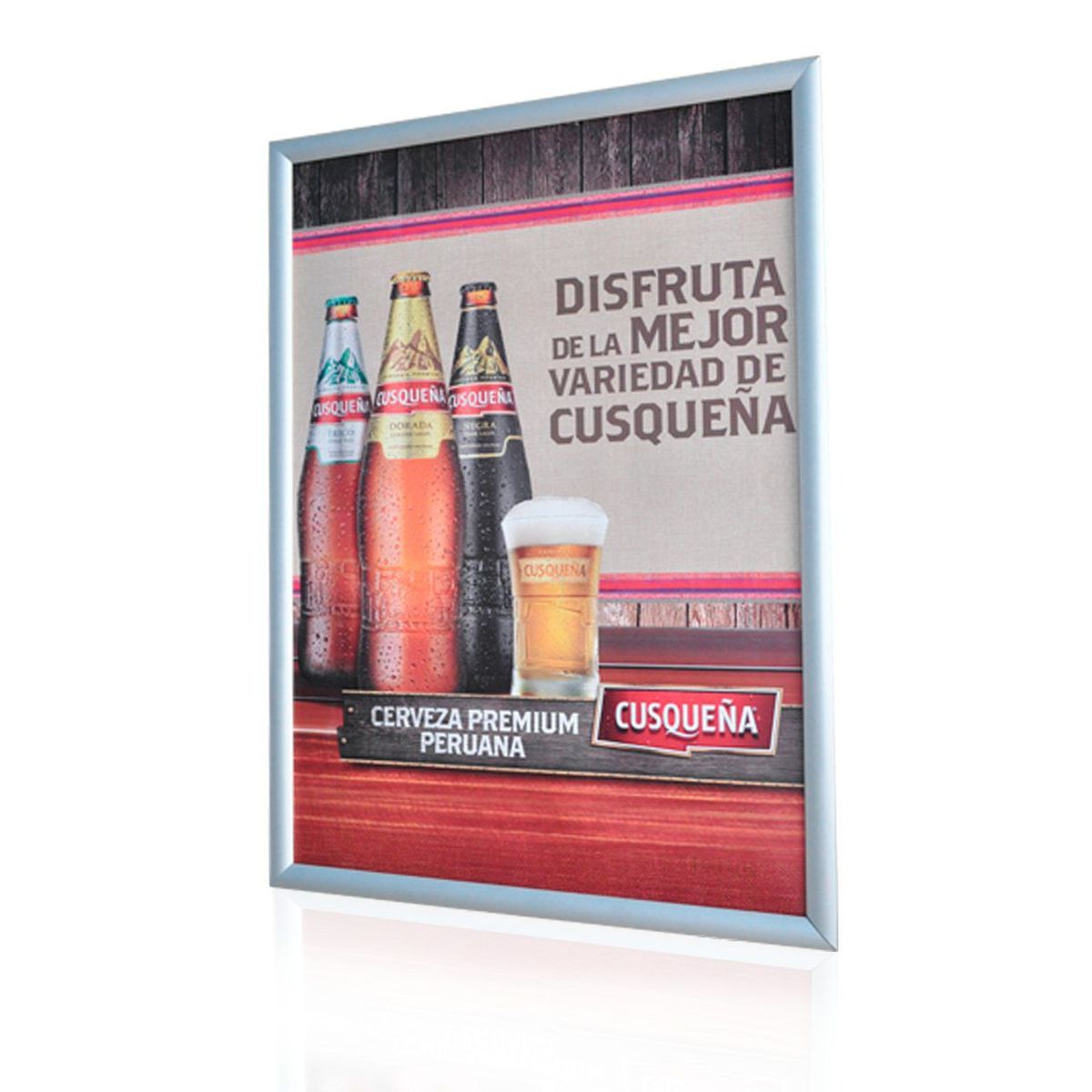 GENERICO - Marco Snap ON de Aluminio